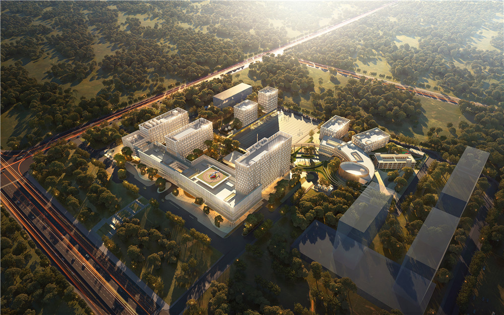 西部领先的医疗建筑总承包专家——十二公司承建医疗卫生项目盘点！(图2)